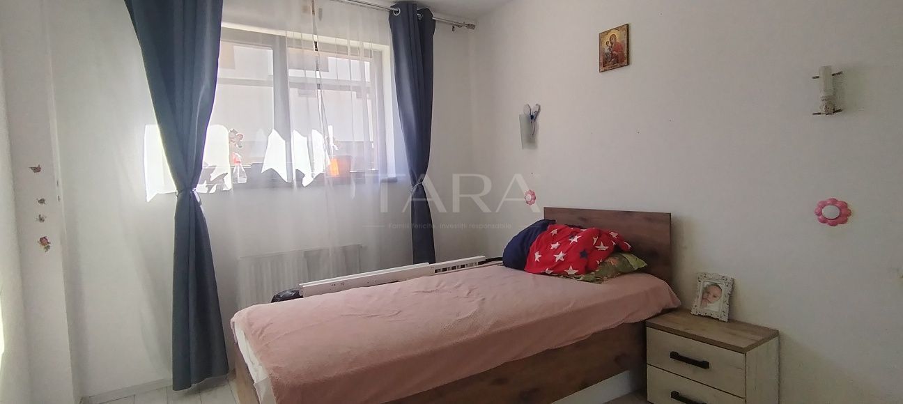 Apartament cu 3 camere, demisol, zona liniștită, Panemar, Florești. - Poză 2