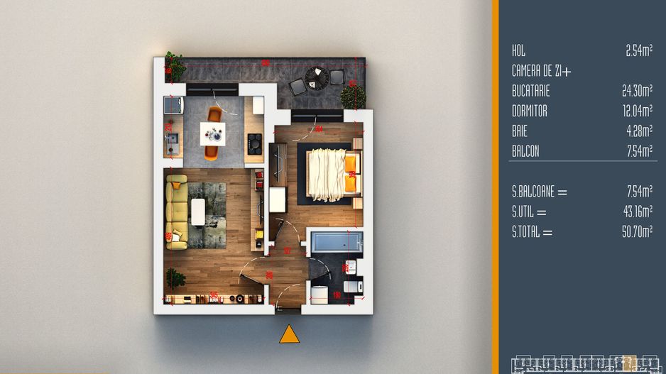 Apartament 2 camere OS,Theodor Pallady,Oportunitate-DISCOUNT 15% - Poză 5