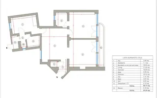 Apartament spectaculos cu 3 camere - Strada Mircea Vulcănescu - Schiță 19