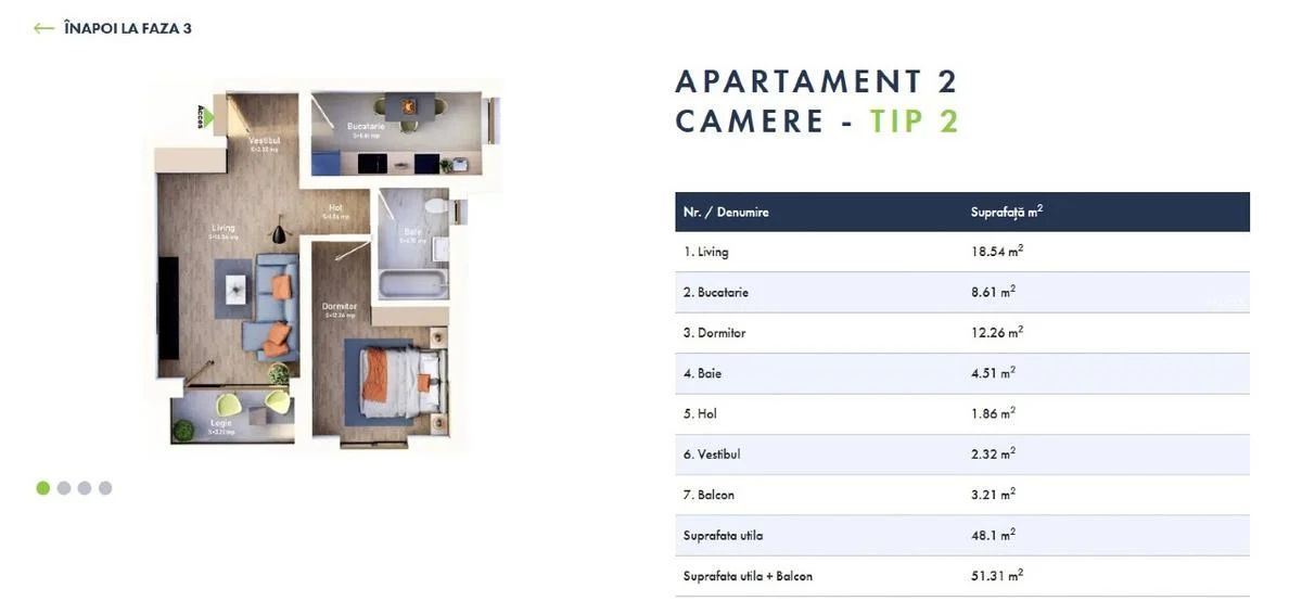 Ofer spre vanzare apartament aproape nou cu 2 camere, nemobilat - Poză 10