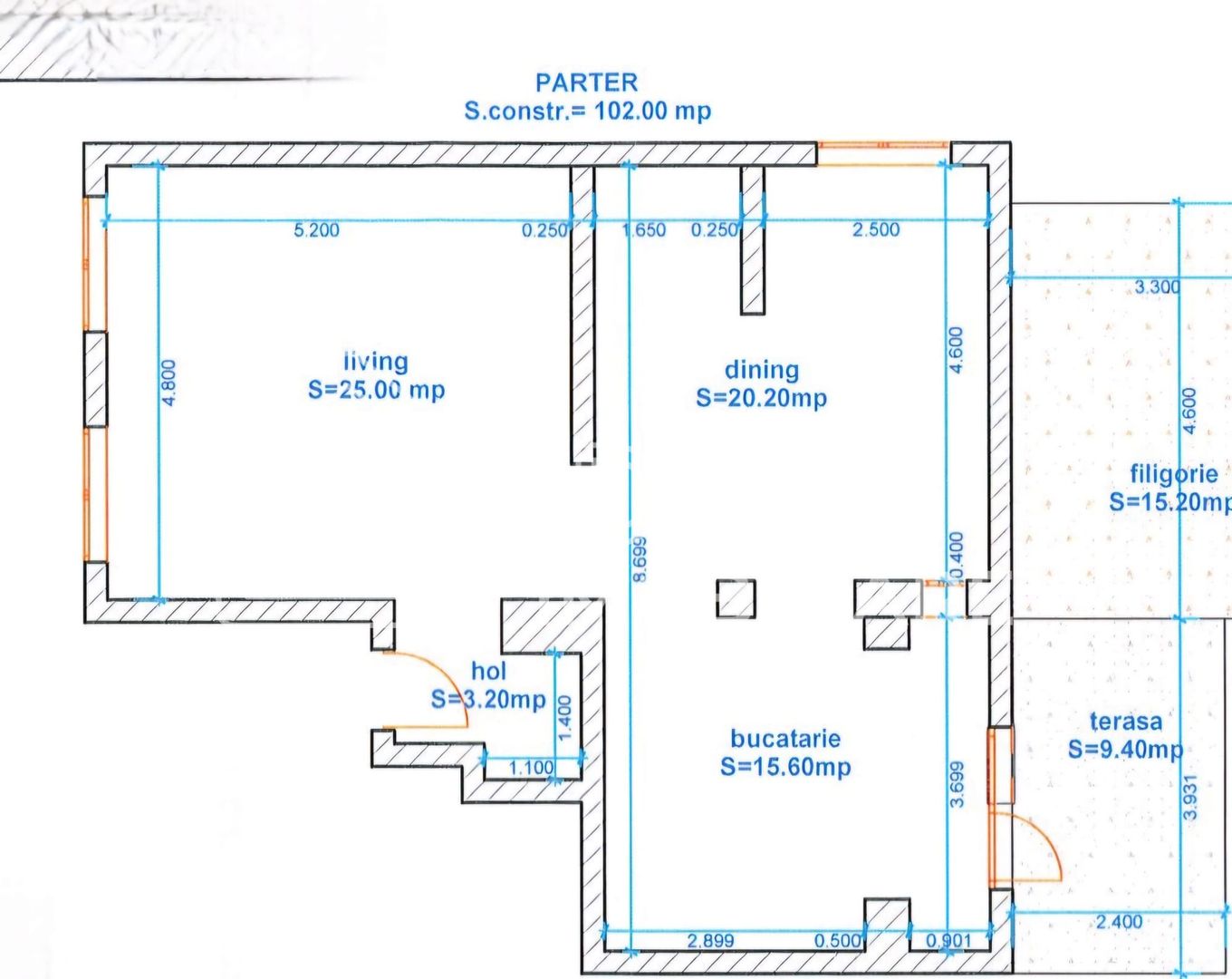 Casa Individuala cu 7 camere Mobilata si Utilata, zona Turnisor - Schiță 30