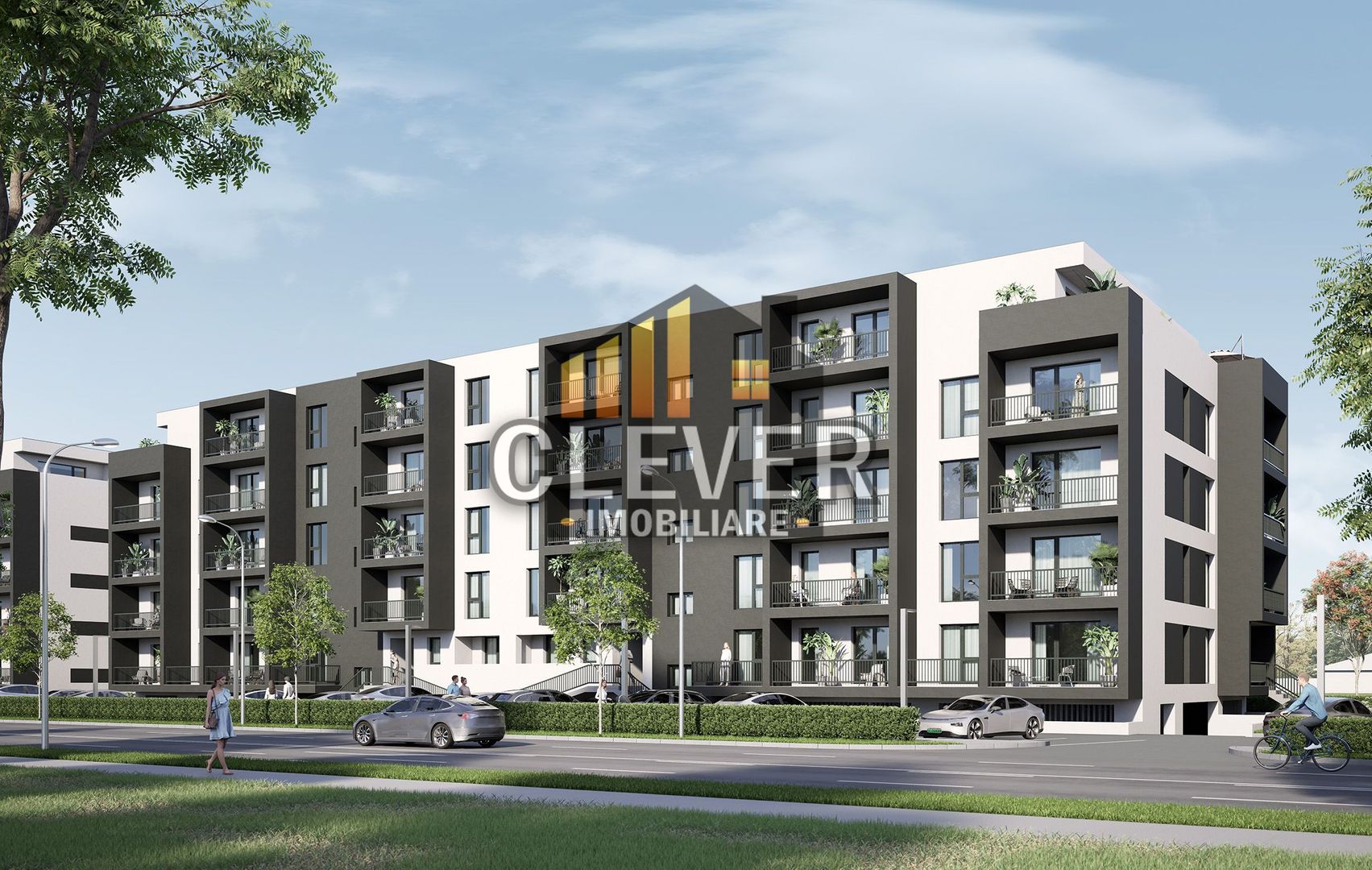 2 Camere | 61,3 mp | Dormitor 20 mp | Pallady | Comision 0% - Poză 15