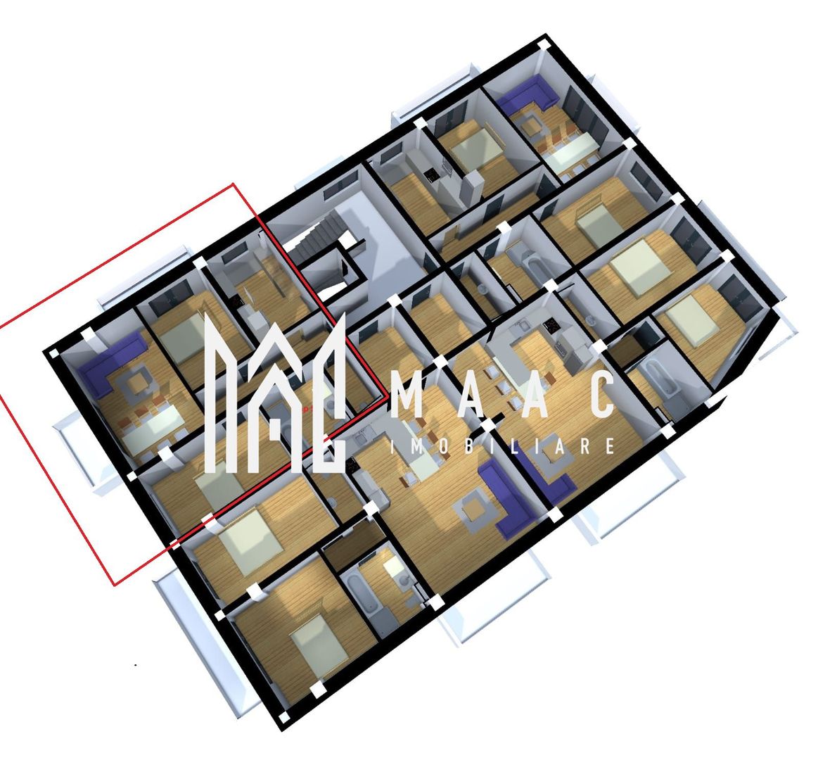 Apartament 3 camere | Etaj 2 | Parcare | Comision 0 | Brana - Poză 2