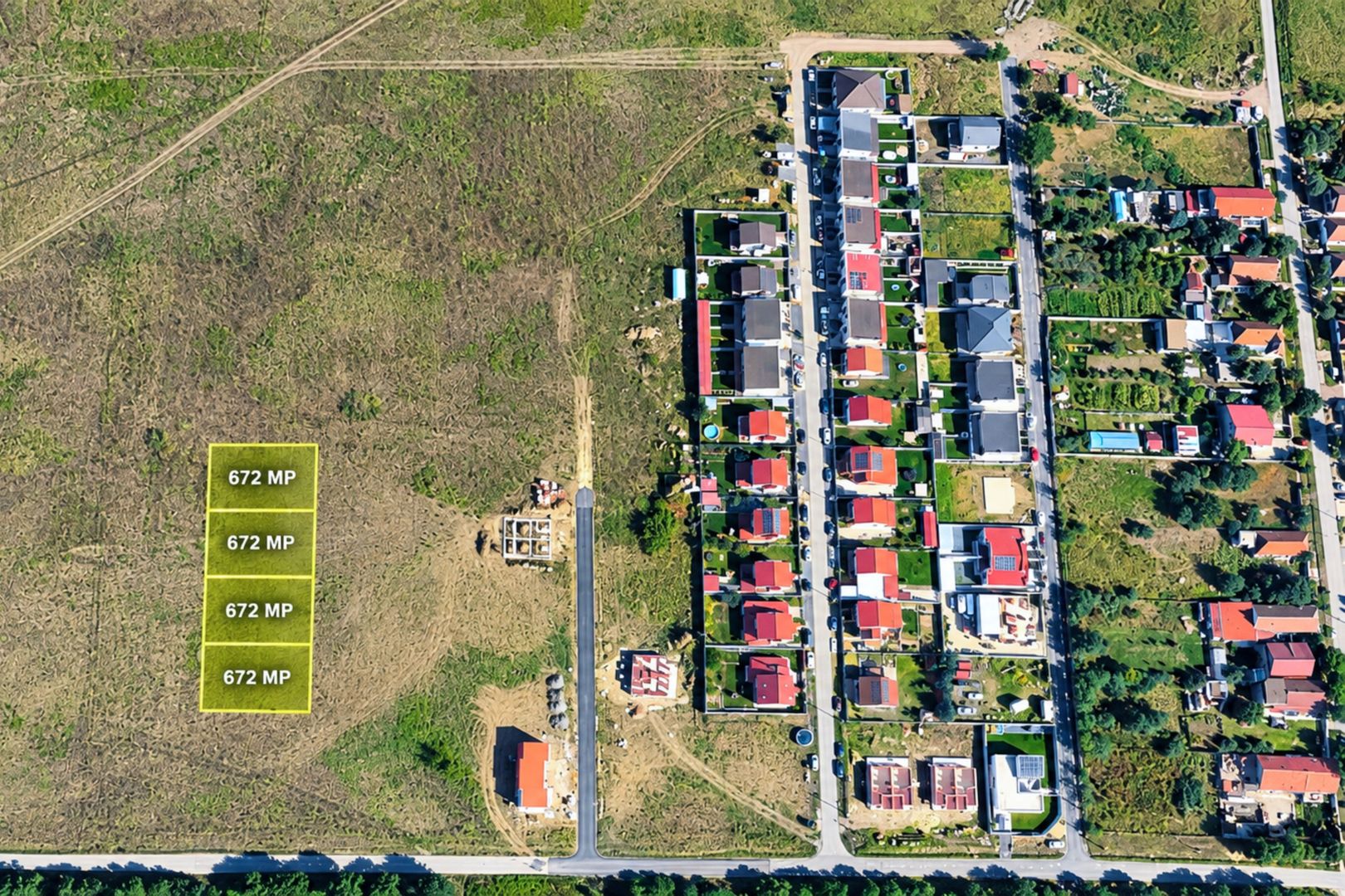 Parcele | Intravilan | 672 MP | Covaci | Comision 0 - Poză 1