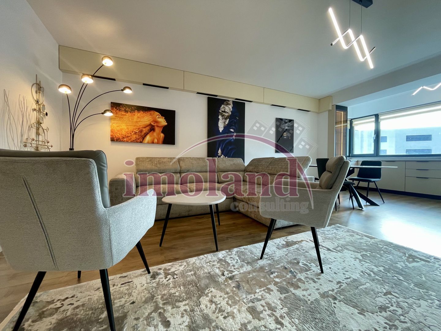 Prima inchiriere - 2 camere 71 mp utili etaj 2 - Ivory Residence Pipera - Poză 2