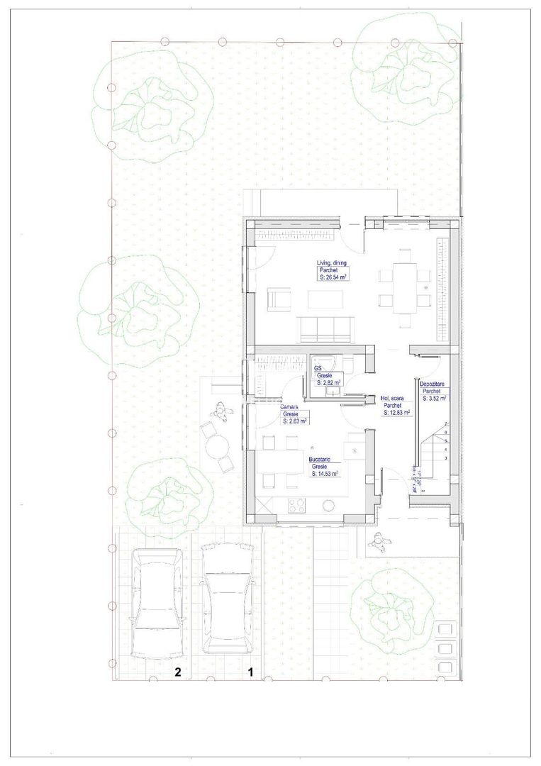 Duplex, 120 mpu teren 250 mp, Selimbar - Schiță 10