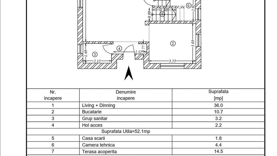 Vila 4 camere Balotesti - Poză 4