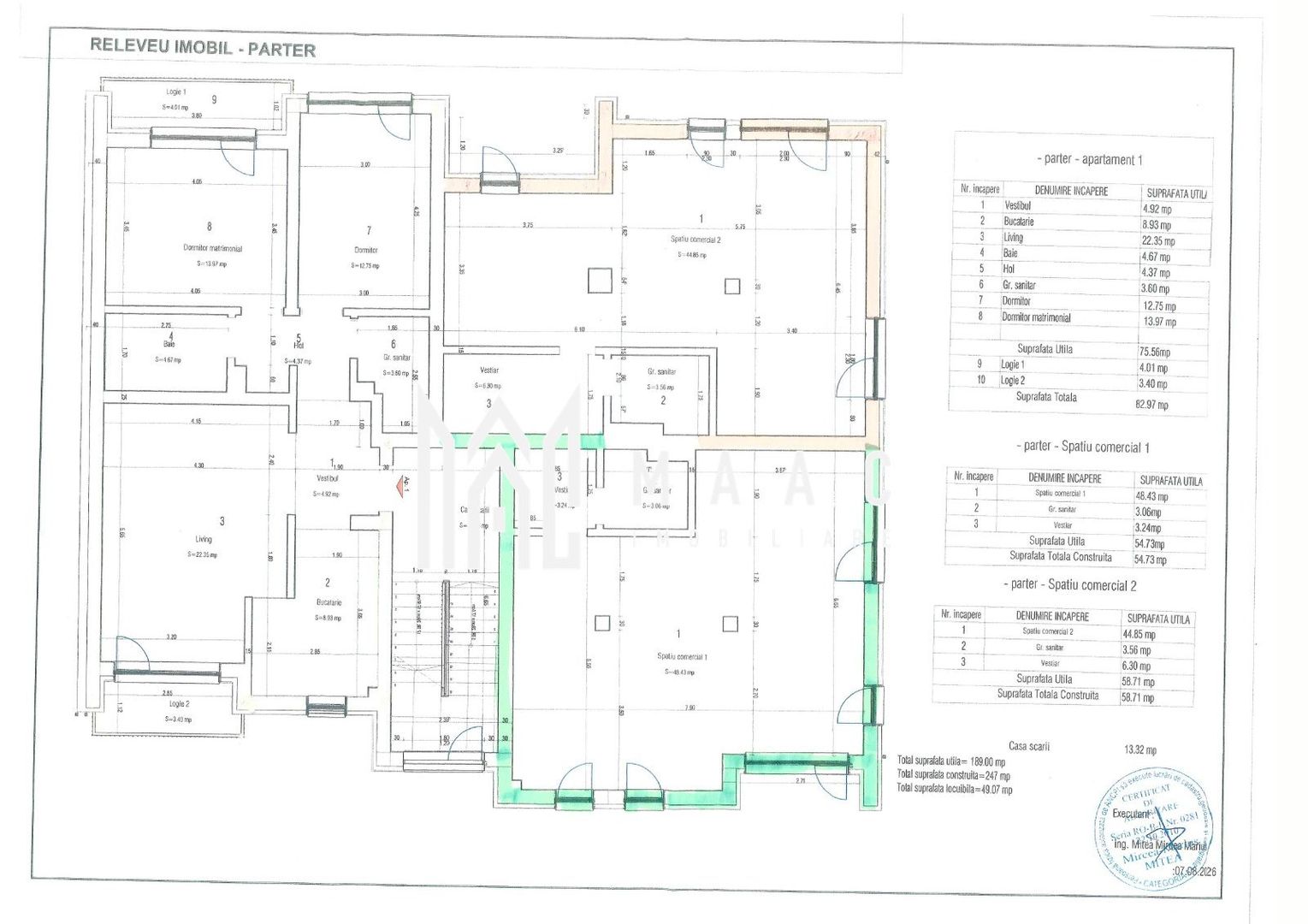 Apartament 3 camere de vânzare | Șelimbăr | curte 40 mp - Poză 11