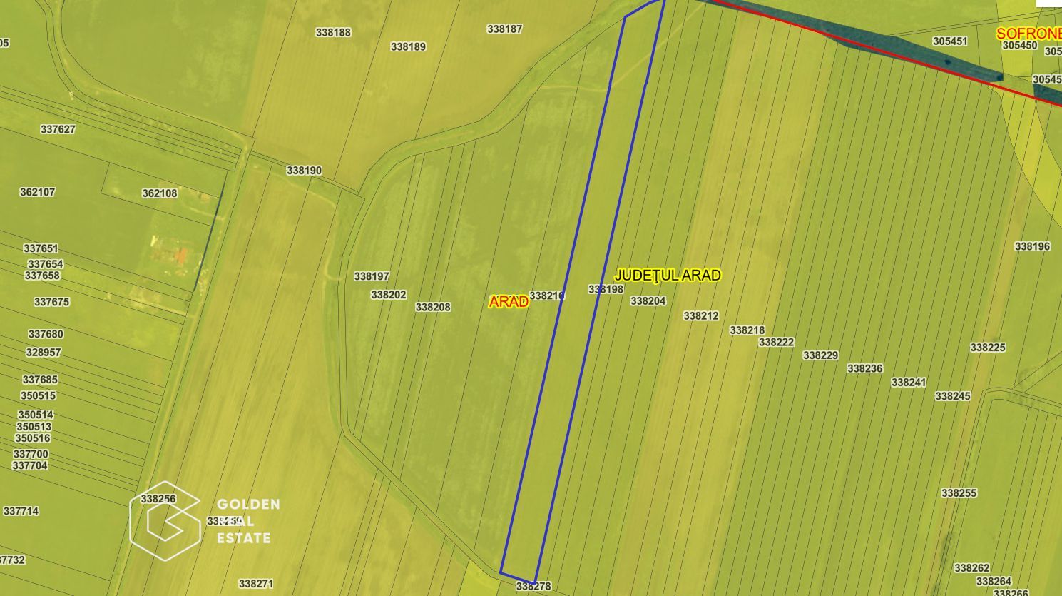 Teren agricol, 2.89 hectare, Exterior Nord (inspre Sofronea) - Poză 1