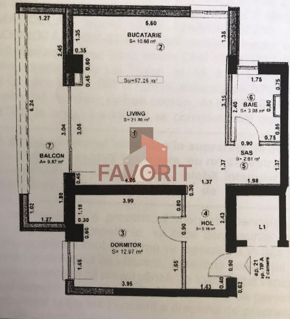 2 camere | decomandat | centrala proprie | finisaje premium | zona excelenta | - Poză 5