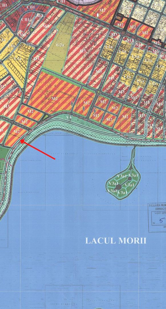 Oportunitate | Teren pe lac | 1 ha | POT 70% | CUT 3 | Lacul Morii - Poză 3