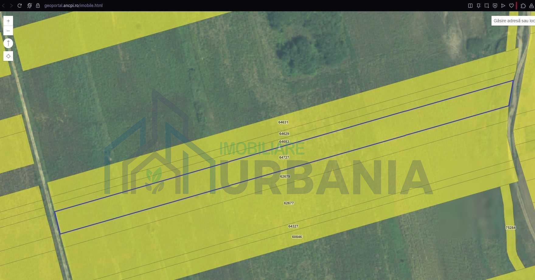 Teren intravilan de vânzare în Valea Lupului, Iași – 14.801 mp - Poză 2