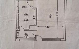DE VANZARE APARTAMENT 2 CAMERE | BLOC NOU | ZONA MALL VITAN - Schiță 10