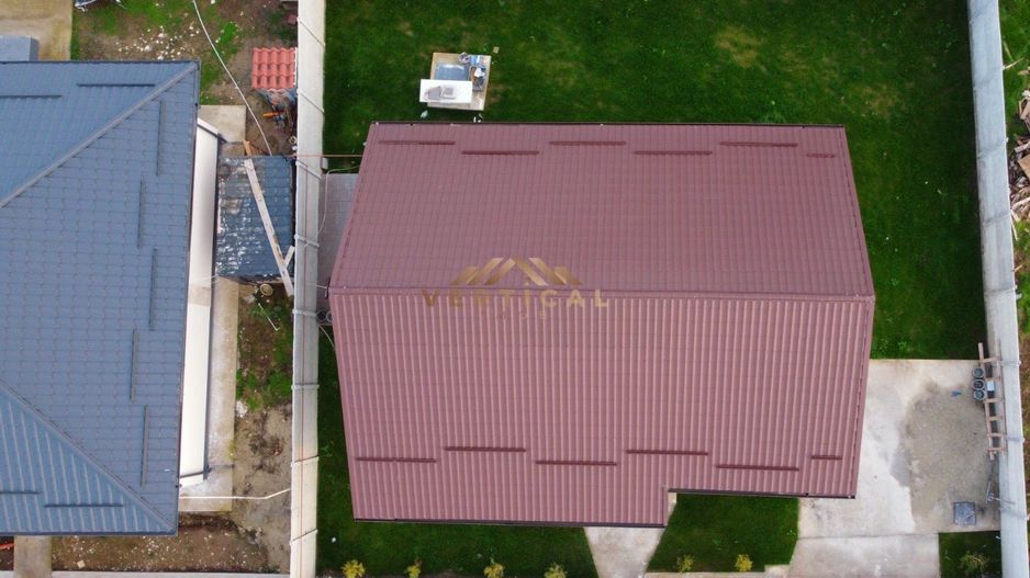 Casa parter cu 3 camere si teren 360 - comuna Berceni - Poză 6