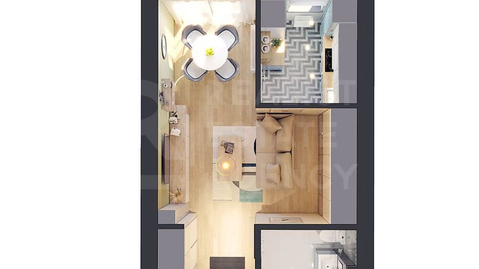 Vânzare, garsonieră, 1 cameră tip 1C, Hils Brauner, București - Poză 13