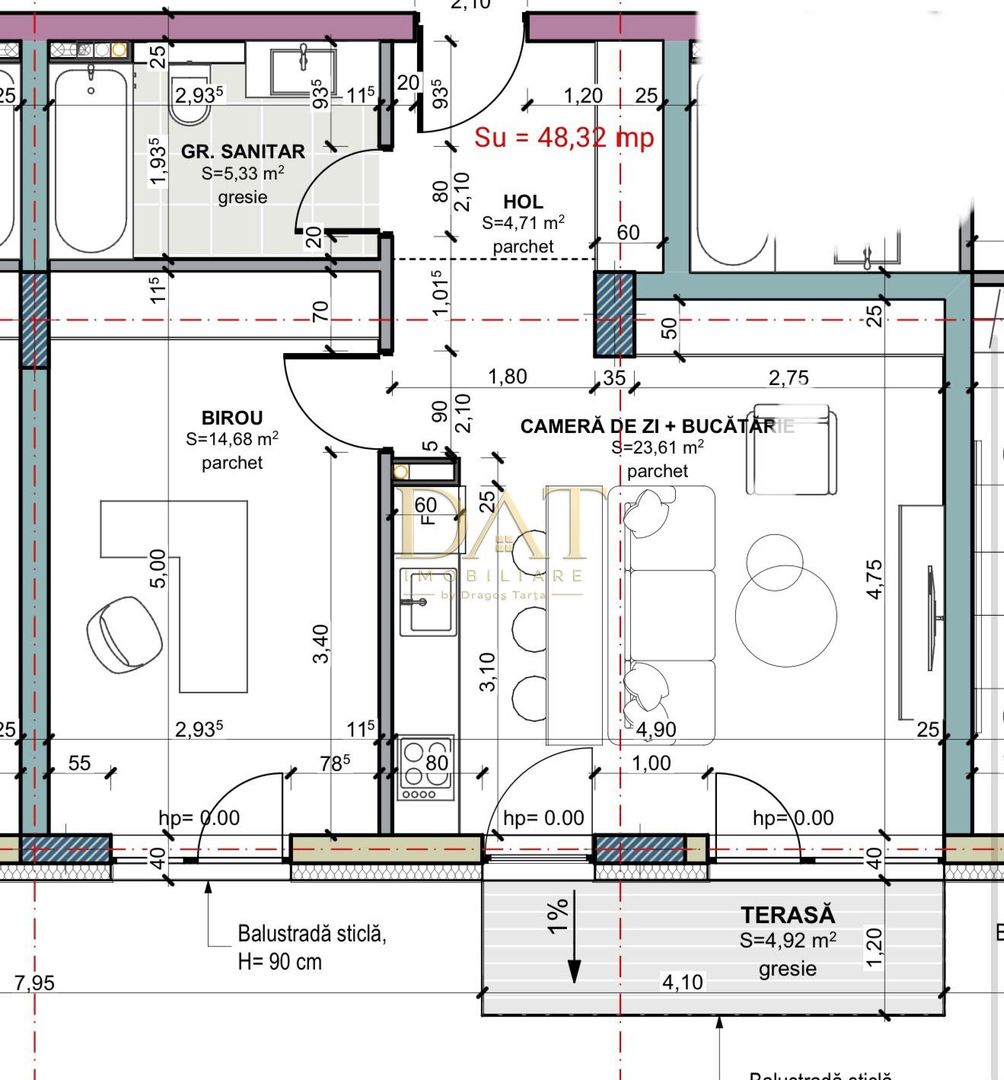 Apartament 2 camere | bloc nou | comision 0 | Terra Gardens - Poză 3
