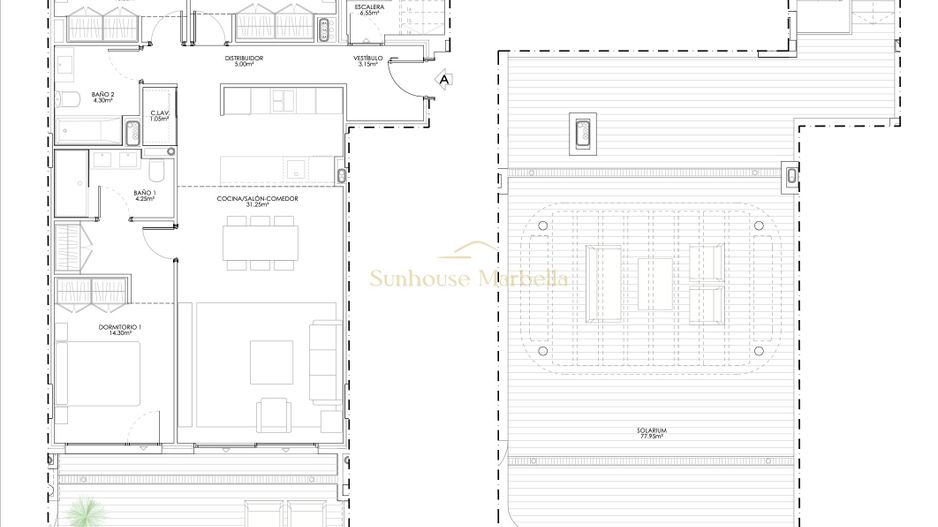 Penthouse 3 Dormitoare, Estepona Vest - Poză 6