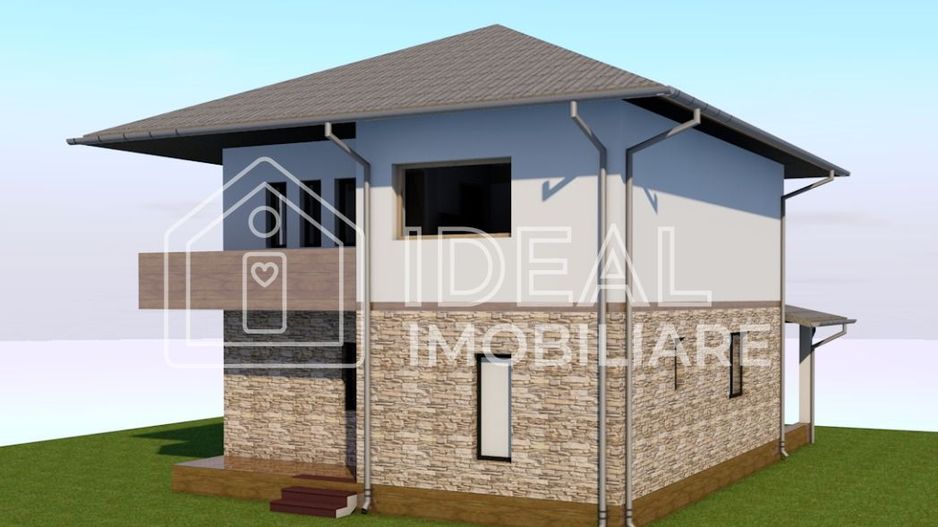 Casa Individuala ROSU cu 4 camere, zona Strand - Poză 7