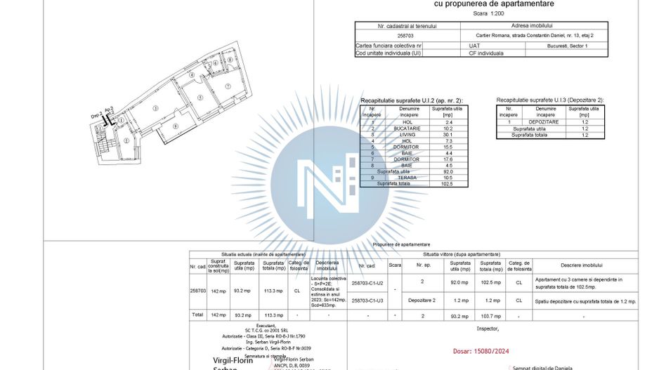 Apartament 3 camere in vila Piata Romana - Poză 12