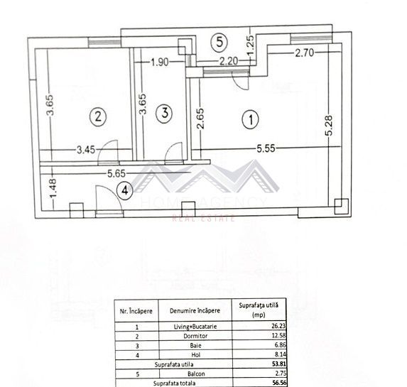 Apartament 2 camere – ultracentral Otopeni, direct de la dezvoltator - Schiță 10