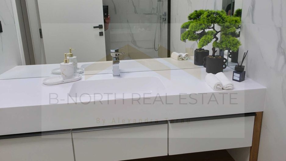 Apartament de închiriat 2 camere Yacht Kid Floreasca | 53 mp + terasă 13 mp - Poză 6