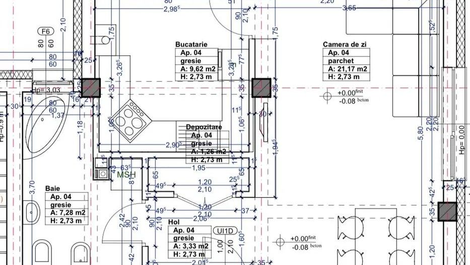 Ag EUROPA vinde ap. DECOMANDAT, NOU 2 cam. 43mp la PARTER in Manastur. - Poză 8
