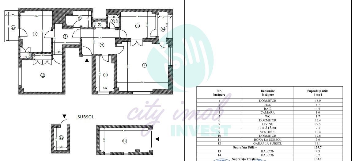 Apartament 4 camere | Primaverii - Poză 3
