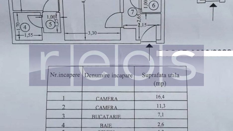106000 | APARTAMENT 2 CAMERE FPIATA OPEREI - Poză 8