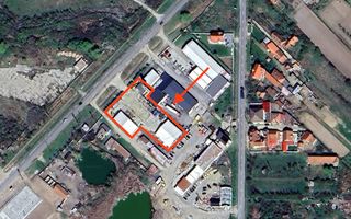 Spatiu industrial cu teren, hala, atelier, apartament, birou - Poză 1