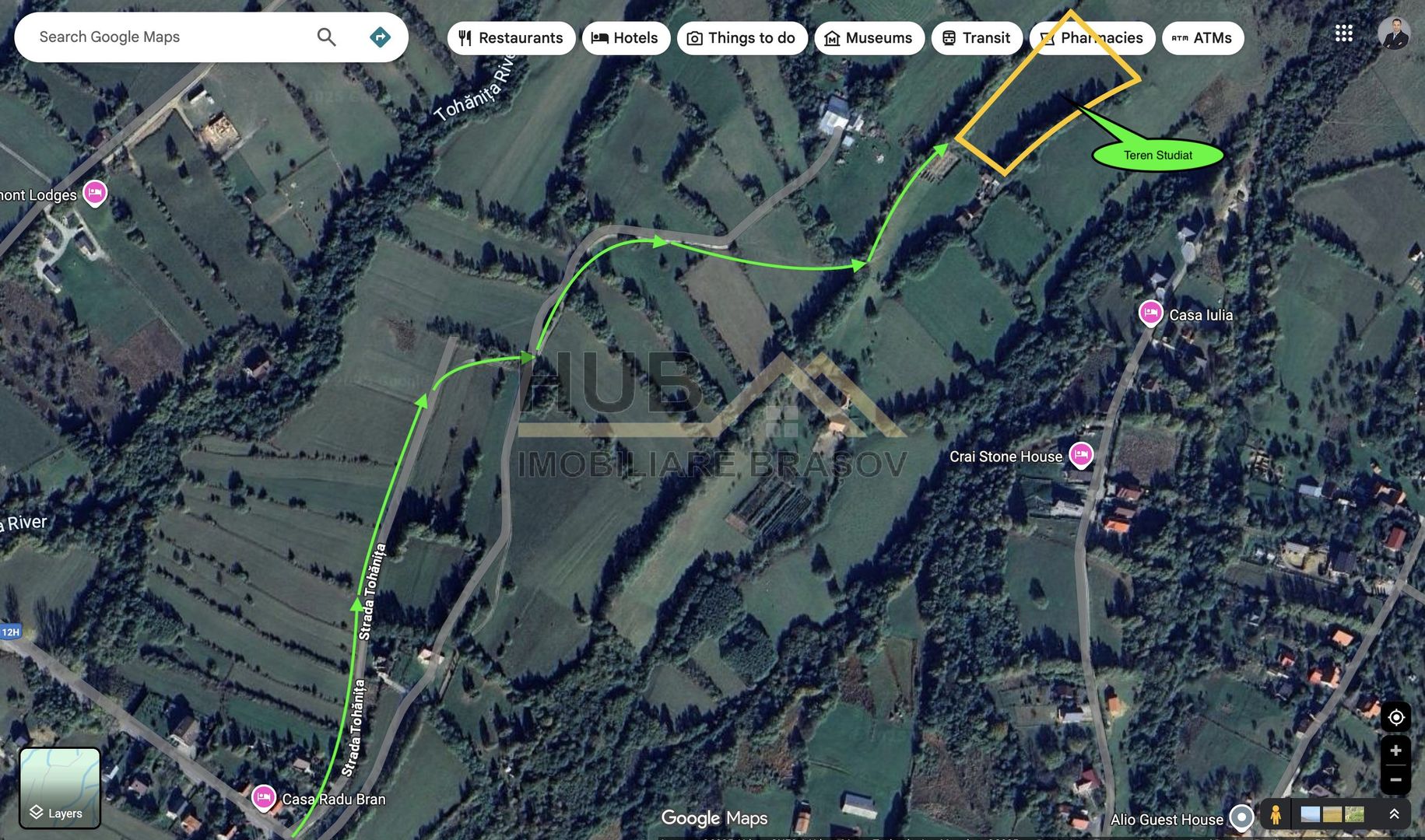 Teren Zarnesti zona Tohanita cu PUZ | Fara Utilitati | 9.053mp - Poză 8