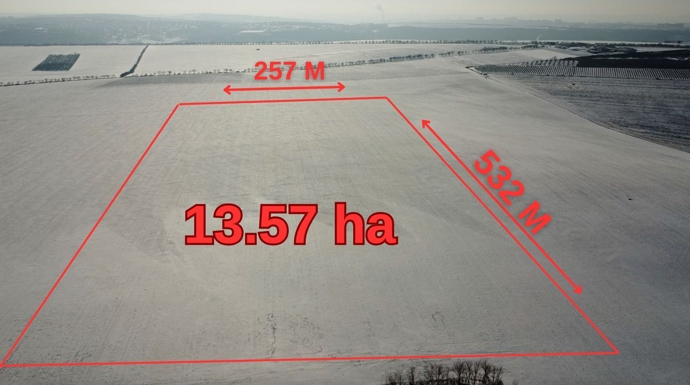 Teren Agricol 13,57 HA com. Cruzești mun. Chișinău - Poză 8