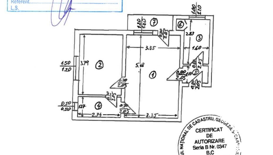 Floreasca - str. Mozart, doua minute parc si statii STB, Comision 0 - Schiță 13