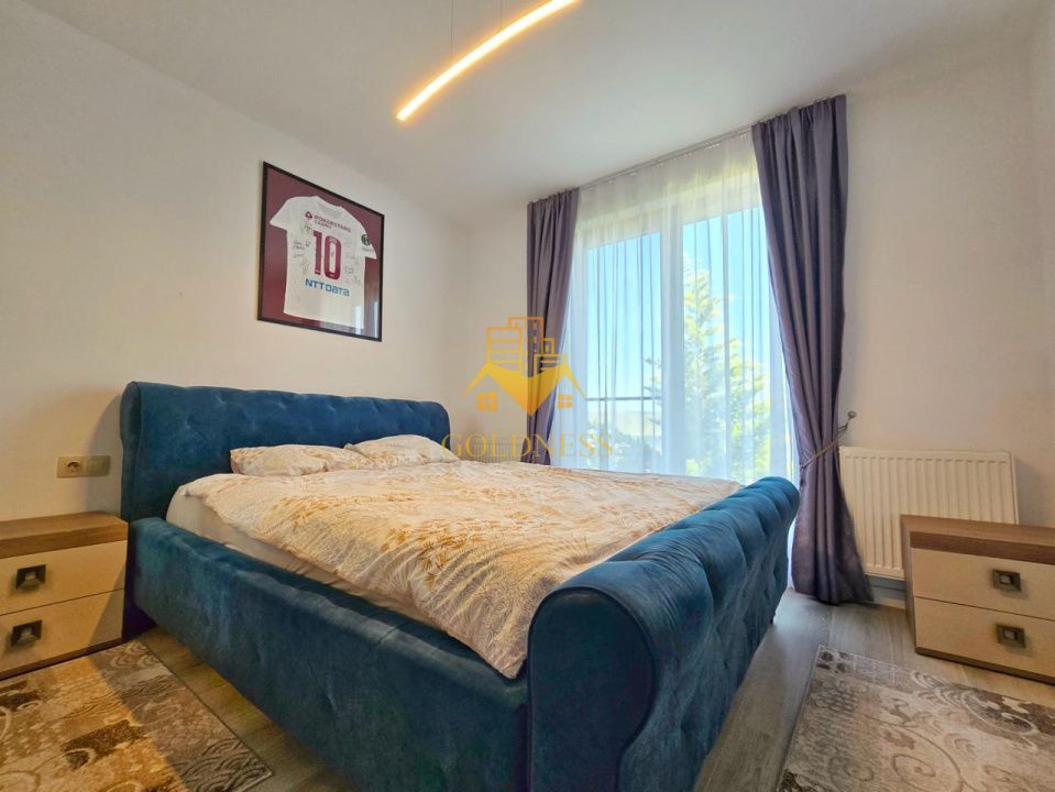 Casă modernă de vânzare, curte, 6 camere, parcare, Zona Vivo, Florești - Poză 10