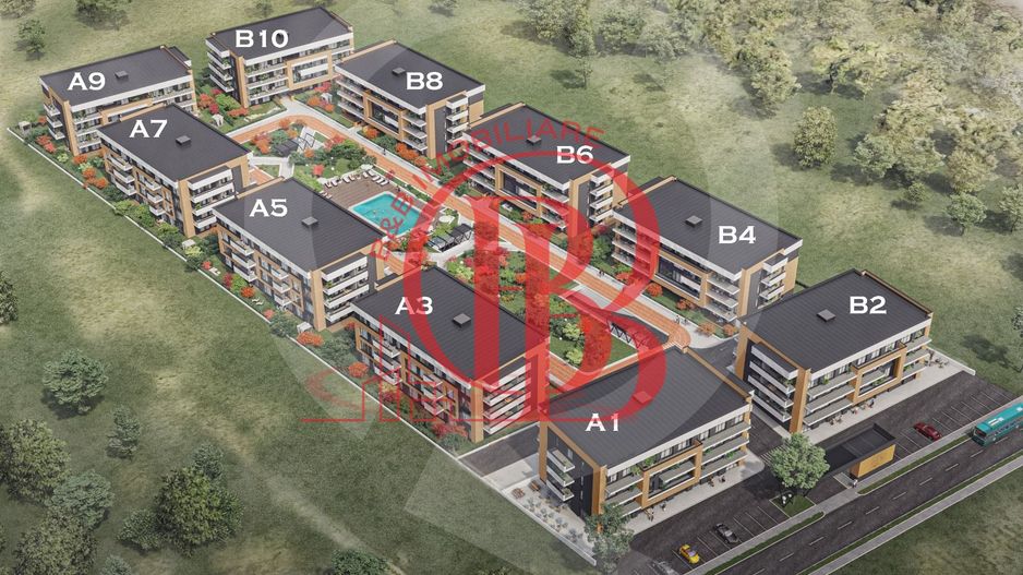 3 camere Premium 2 terase si gradina 150 mp Titan Pallady - Poză 5