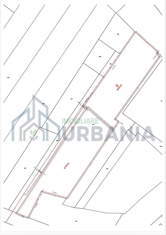 Teren intravilan de vanzare – Valea Adanca, com. Miroslava, jud. Iasi - Poză 1