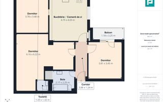 Apartament cu 3 camere moderne în Dumbrăvița - Poză 8