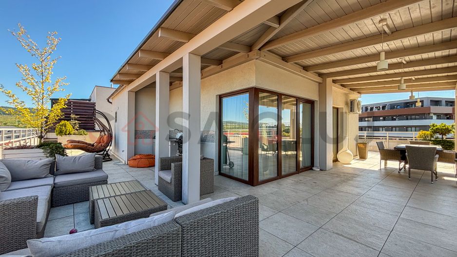 🏙️ PENTHOUSE | PRIVELIȘTE DE EXCEPȚIE | TERASE 260MP | LUX PE DOUĂ NIVELE - Poză 7