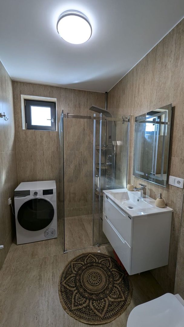 Apartament 3 camere 2 bai 70 mp utili terasa si parcare in Selimbar - Poză 14