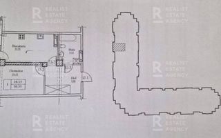 Vânzare, apartament, 1 cameră, strada Grădina Botanică, Botanica - Poză 5