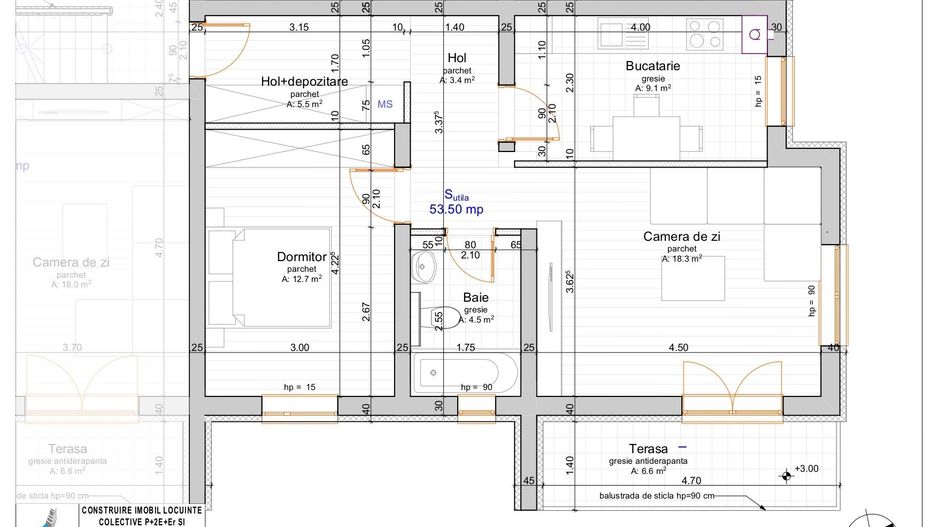 Giroc-Eso | Apartamente decomandate | Gradina proprie | Loc de parcare inclus - Poză 16