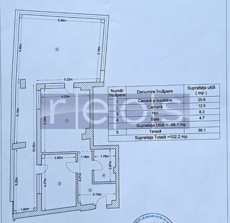 VANZARE 2 CAMERE | FERDINAND | TERASA 56MP | MOBILAT SI UTILAT | - Poză 11