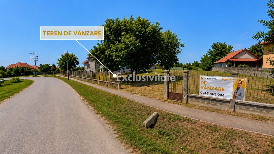 Teren intravilan de vânzare – Doba - Poză 11