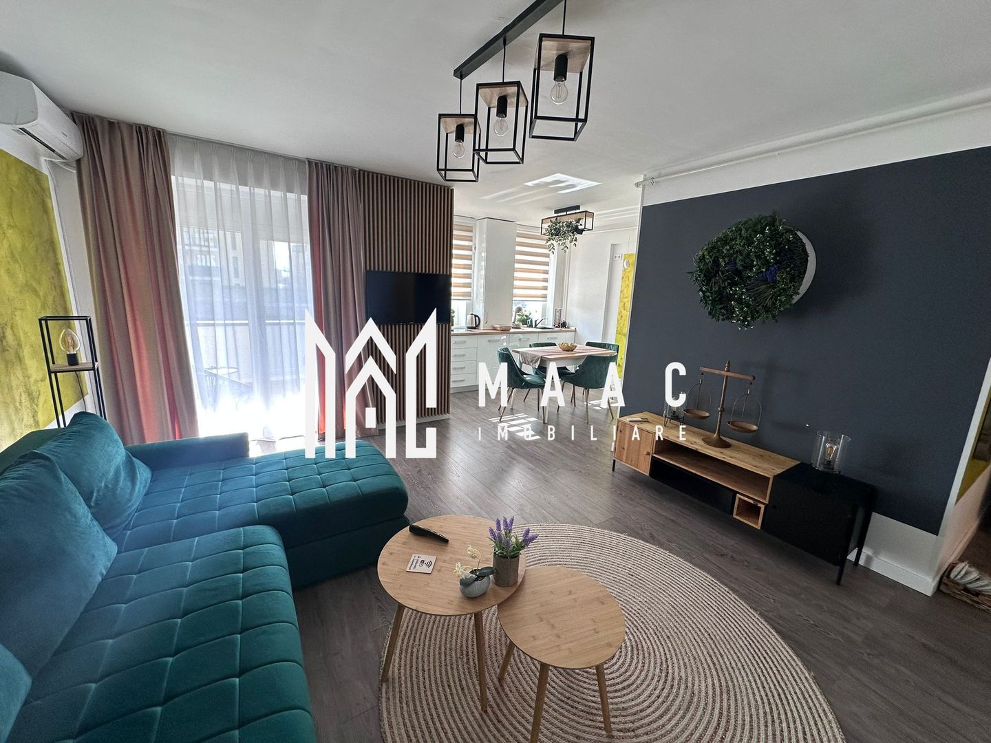 Apartament modern 3 camere | mobilat complet | încălzire în pardoseală - Poză 9