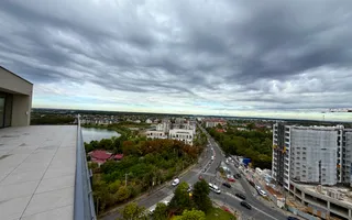 Penthouse cu 4 camere // terasă 70 mp / 200 mp / 3 parking / Straulesti - Poză 14