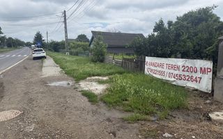 Teren 2200 mp centru Popricani - Poză 2