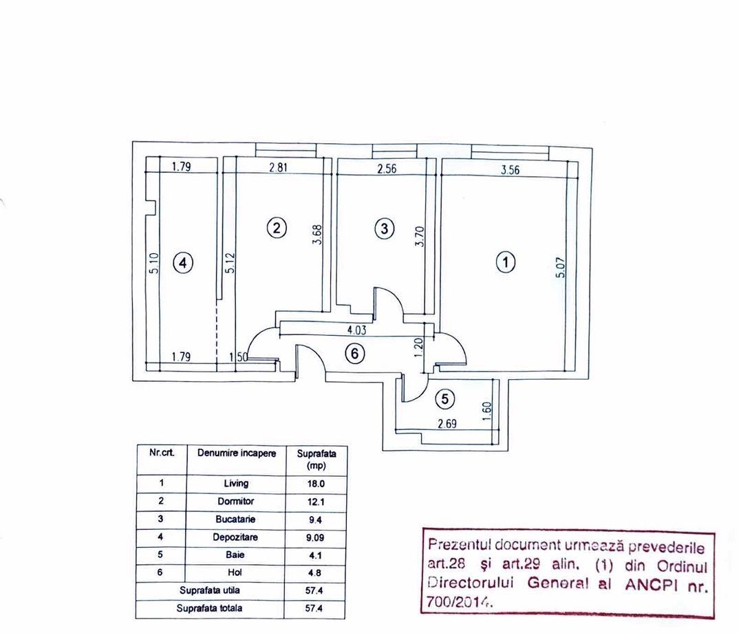 Apartament 2 camere + parcare Rahova. Teius. Sos Alexandriei N1 - Poză 7