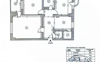 Vânzare 3 Camere 80 mp Bd. Mircea Vodă (Camera de Comerț) Centrala Bloc Monolit - Poză 2