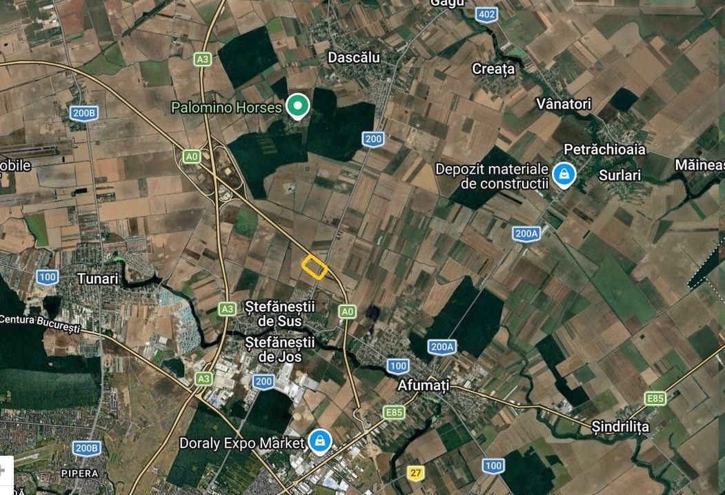 Teren intravilan | Ideal investiție | Autostrada A0 - Poză 2