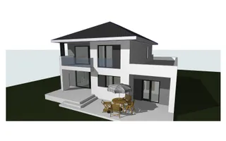 Casa moderna in Selimbar cu garaj- Terasa la parter, 2 balcone la etaj - Poză 23