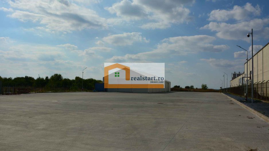 Spatiu Industrial Chitila, platforma betonata 5900mp, hala depozit 590mp, - Poză 1